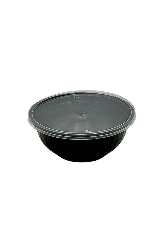 35oz/1050mL Plastic Noodle Bowl - Black - TEM IMPORTS™