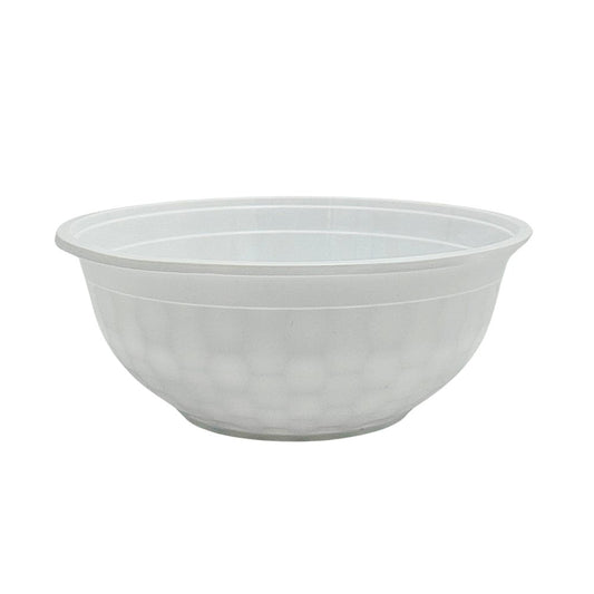 1050mL Premium Plastic White Noodle Bowl