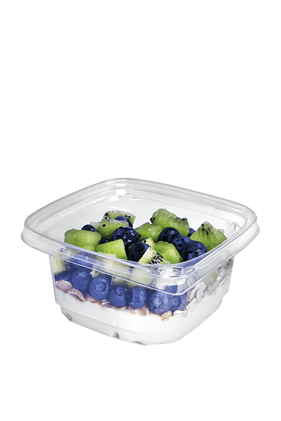 360mL Tamper Evident Square Deli Container Base - TEM IMPORTS™