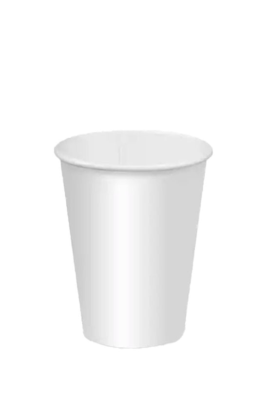 390mL/12oz (90mm) White Cold Paper BioCup - 1000/CTN - TEM IMPORTS™