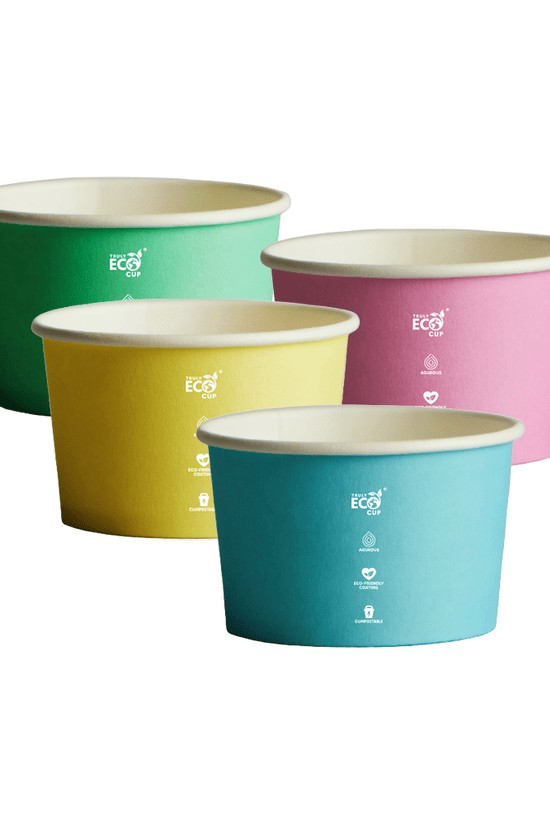 3oz Pastel Aqueous Coated Ice Cream Cup - TEM IMPORTS™