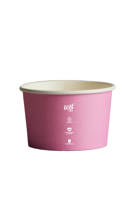 3oz Pastel Aqueous Coated Ice Cream Cup - TEM IMPORTS™