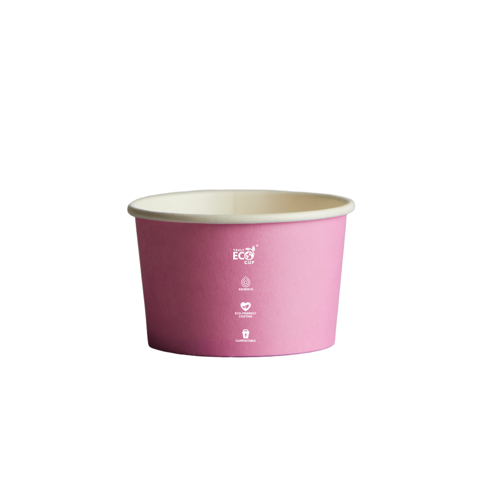 3oz Pastel Aqueous Coated Ice Cream Cup - TEM IMPORTS™