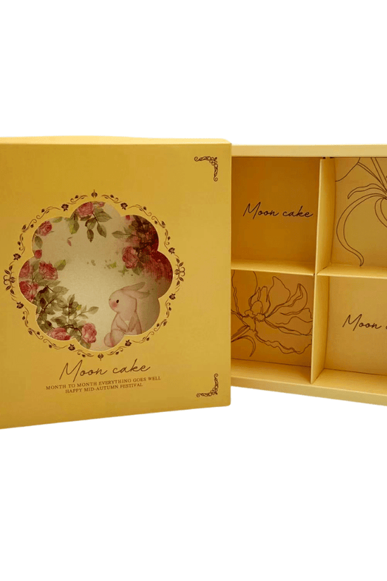 4 Compartment Gift Box with Carry Handle- Pack of 25 - TEM IMPORTS™