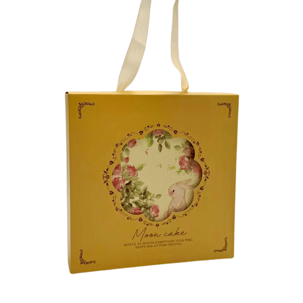 4 Compartment Gift Box with Carry Handle- Pack of 25 - TEM IMPORTS™