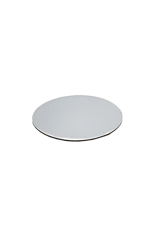 4 Inch Round STD Foil Cake Board - Silver - TEM IMPORTS™