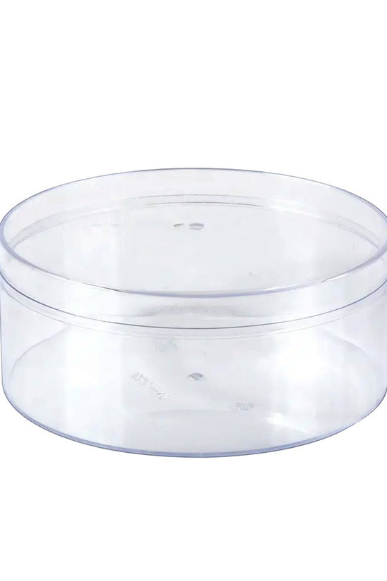 400mL Clear Round Container With Hard Lid - TEM IMPORTS™