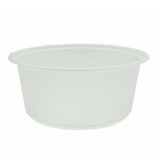 40oz/1200mL Premium Round Clear Frosted Bowl - TEM IMPORTS™