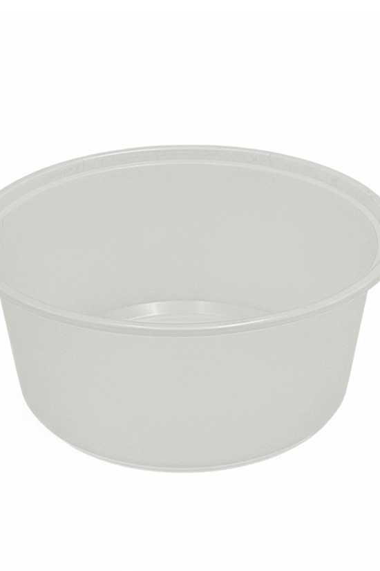40oz/1200mL Premium Round Clear Frosted Bowl - TEM IMPORTS™