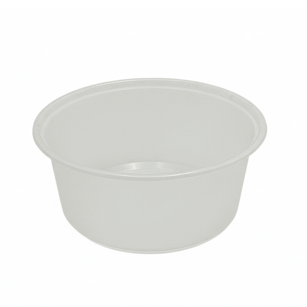 40oz/1200mL Premium Round Clear Frosted Bowl - TEM IMPORTS™