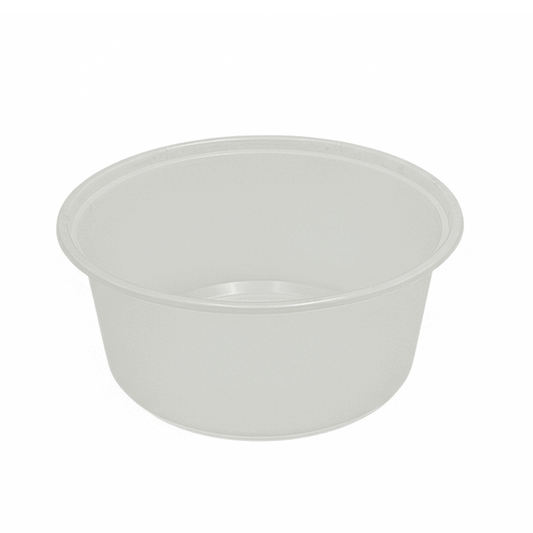 40oz/1200mL Premium Round Clear Frosted Bowl - TEM IMPORTS™