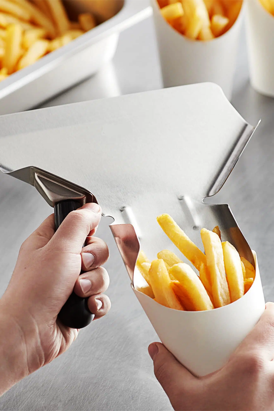  Left Hand Chip Scoop Stainless Steel