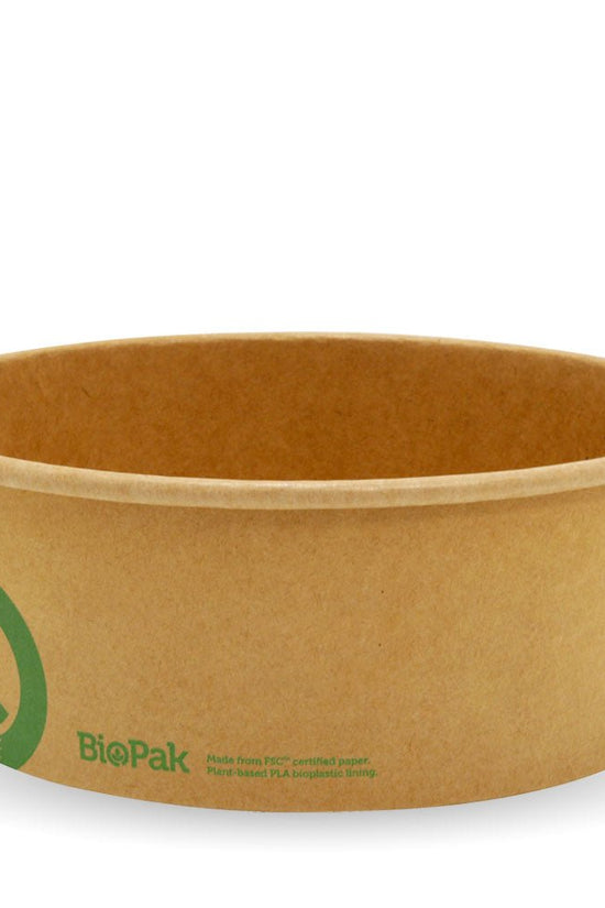 44oz/1300mL Extra Large Kraft BioBowl - 200pcs/Ctn - TEM IMPORTS™