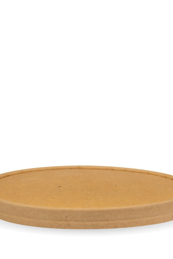 44oz/1300mL Kraft Paper BioBowl Lid - 200pcs/Ctn - TEM IMPORTS™