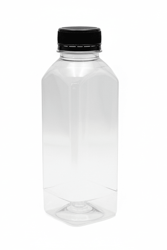 450mL Square Bottles With Tamper Evident Cap - TEM IMPORTS™