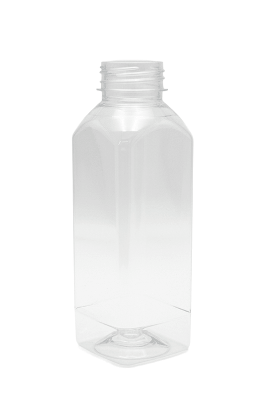 450mL Square Bottles With Tamper Evident Cap - TEM IMPORTS™