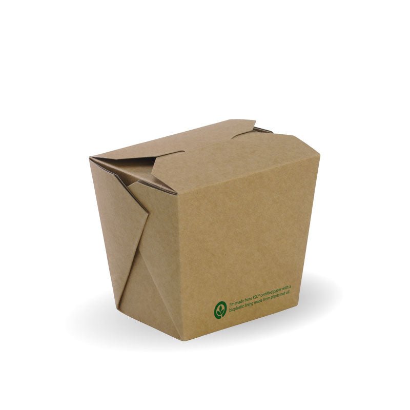 480mL / 16oz BioBoard Noodle Box - 500pcs/Ctn - TEM IMPORTS™