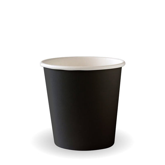 4oz/120mL (63mm) Black Single Wall BioCup - 2000pcs/ctn - TEM IMPORTS™