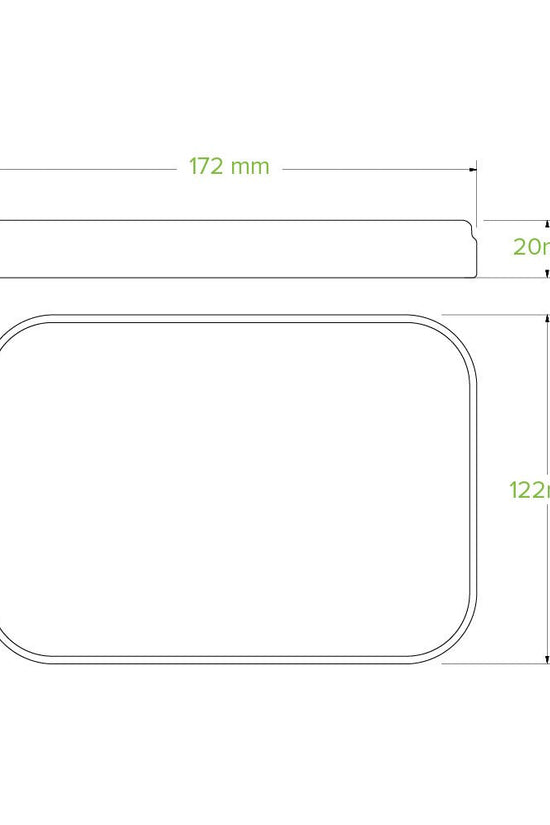 500-1,000mL Kraft Paper BioBoard Takeaway Lid - 300pcs/Ctn - TEM IMPORTS™