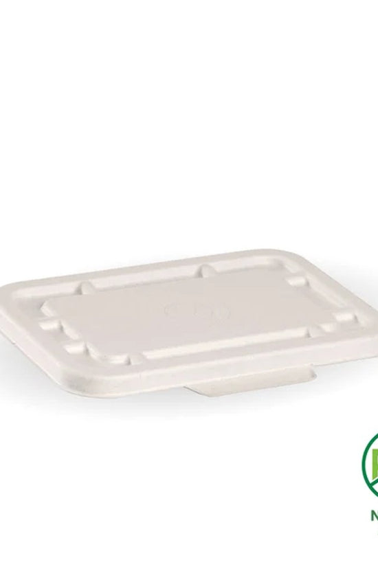 500 & 600mL White Plant Fibre Takeaway Lid - 500pcs/Ctn - TEM IMPORTS™