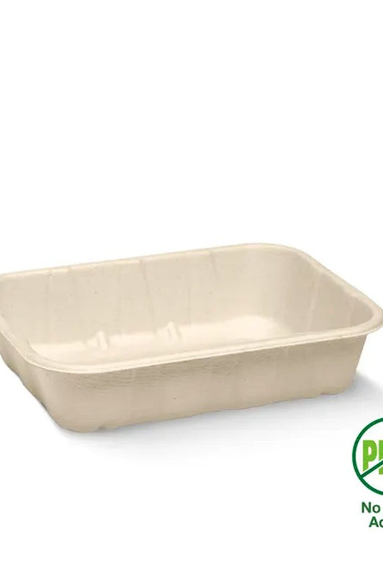 500g Plant Fibre Produce Tray - 500/CTN - TEM IMPORTS™