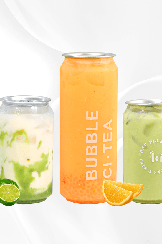 500mL Clear PET Can With Lid - 200/CTN - TEM IMPORTS™