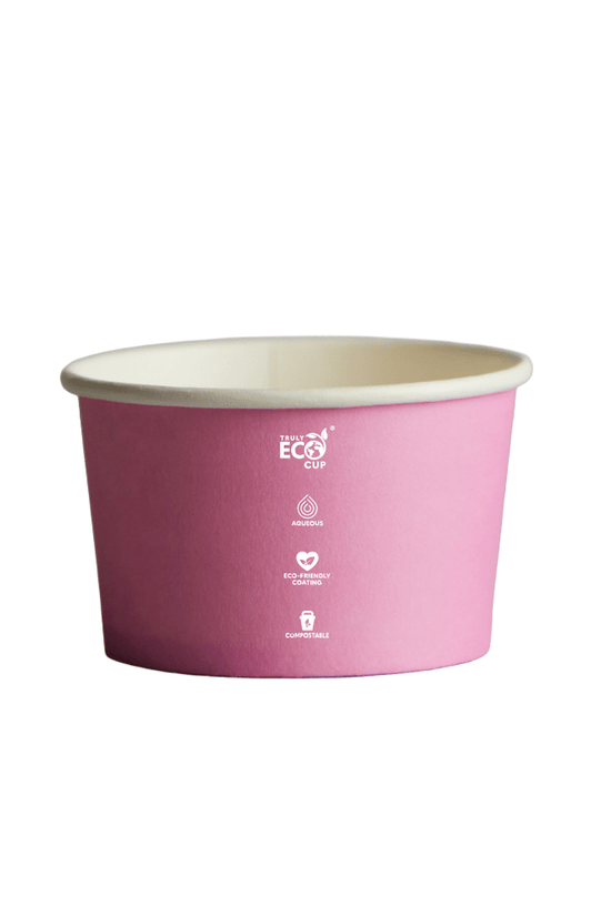 5oz Pastel Aqueous Coated Ice Cream Cup - TEM IMPORTS™