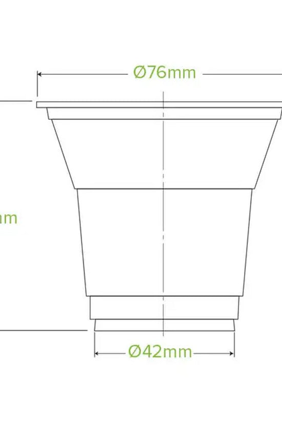 5oz/150mL Clear (76mm) PET Unbranded BioCup - 2000/CTN - TEM IMPORTS™