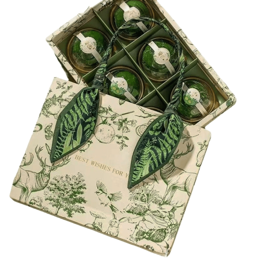 6 Compartment Gift Box with Carry Bag Set - Pack of 25 - TEM IMPORTS™