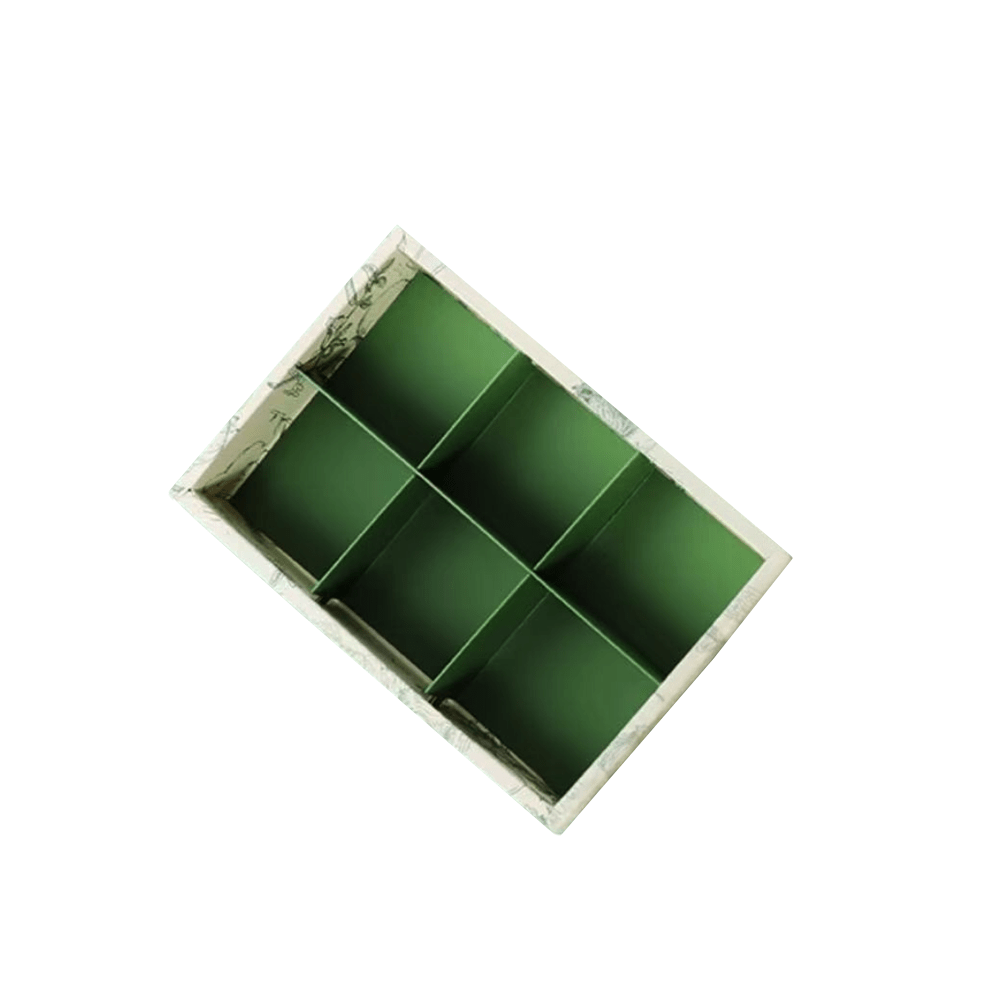 6 Compartment Gift Box with Carry Bag Set - Pack of 25 - TEM IMPORTS™