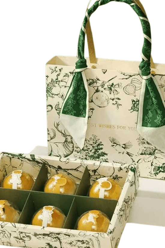 6 Compartment Gift Box with Carry Bag Set - Pack of 25 - TEM IMPORTS™