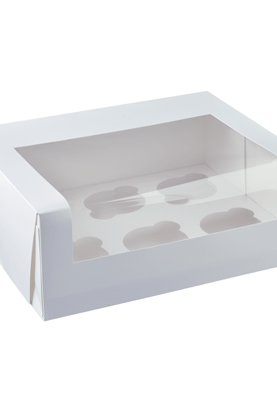 6 Cupcake Insert White - TEM IMPORTS™