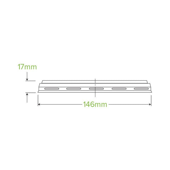 600-700ml Clear Wide BioBowl Lid - 600pcs/Ctn - TEM IMPORTS™