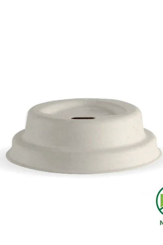 63mm / 4oz Natural Plant Fibre BioCup Lid - 2000pcs/Ctn - TEM IMPORTS™