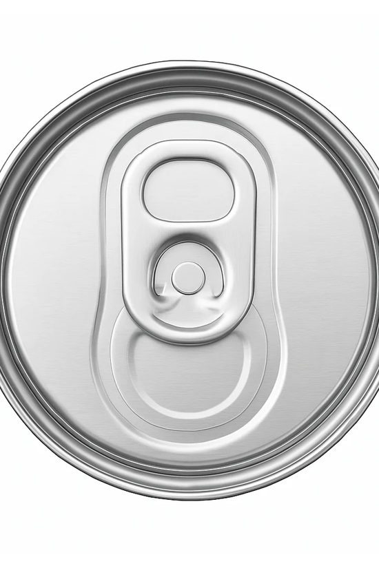 650mL Clear PET Can With Lid - 200/CTN - TEM IMPORTS™