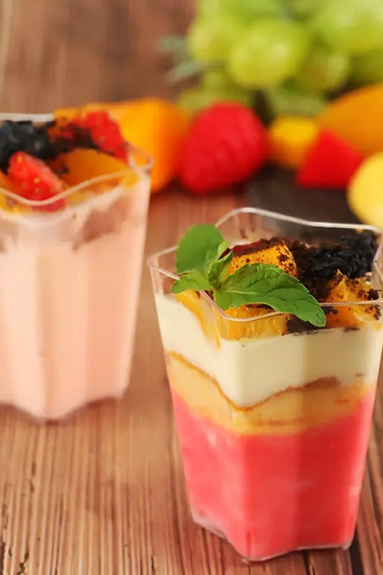 65mL Clear Mini Star Shape Dessert Cup - TEM IMPORTS™