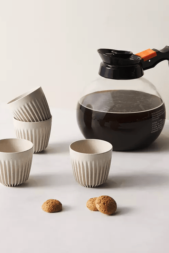 6oz Natural HuskeeCup 4 - Pack - TEM IMPORTS™