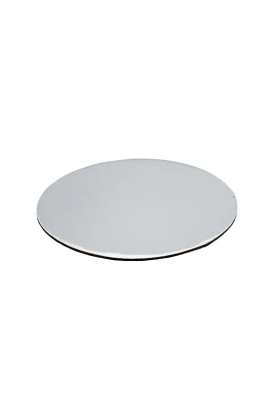 7 Inch Round STD Foil Cake Board - Silver - TEM IMPORTS™