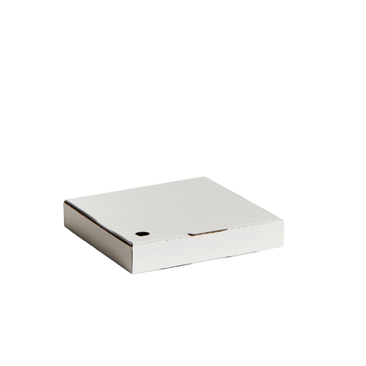 7" Inch Takeaway Pizza Box White - 100/CTN - TEM IMPORTS™