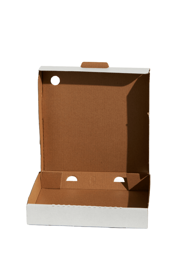 7" Inch Takeaway Pizza Box White - 100/CTN - TEM IMPORTS™