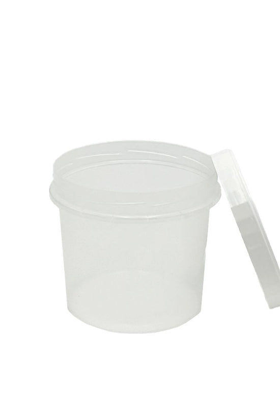 700mL Screw White Twist Top Round Container Set - TEM IMPORTS™