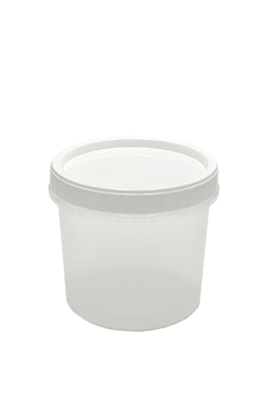 700mL Screw White Twist Top Round Container Set - TEM IMPORTS™