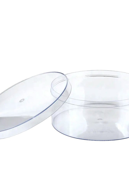 730mL Clear Round Container With Hard Lid - TEM IMPORTS™