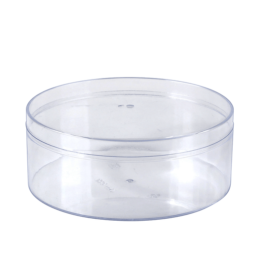730mL Clear Round Container With Hard Lid - TEM IMPORTS™