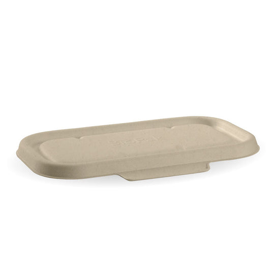 750 & 1000mL Natural Plant Fibre Takeaway Lid - 500pcs/Ctn - TEM IMPORTS™