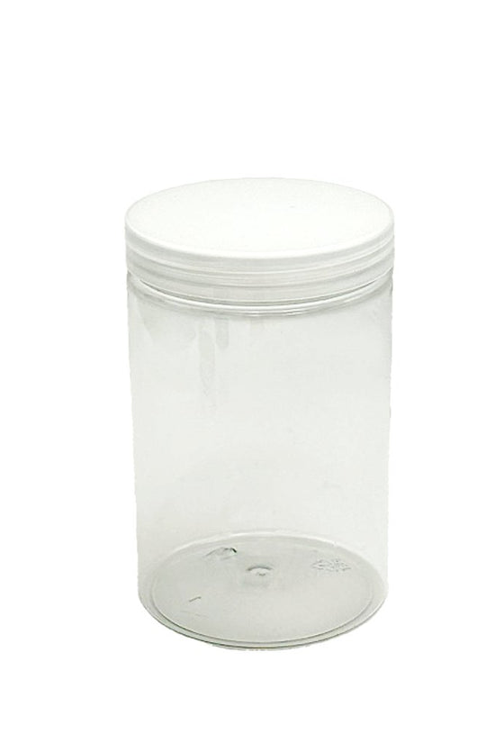 750mL/89mm Neck Straight Sided Plastic Jar - TEM IMPORTS™