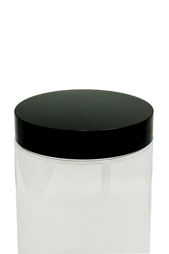 750mL/89mm Neck Straight Sided Plastic Jar - TEM IMPORTS™