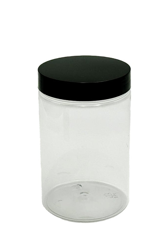 750mL/89mm Neck Straight Sided Plastic Jar - TEM IMPORTS™