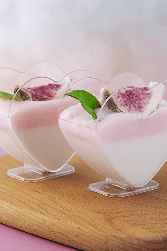 75mL Clear Mini Bowl Heart Shape Dessert Cup - TEM IMPORTS™