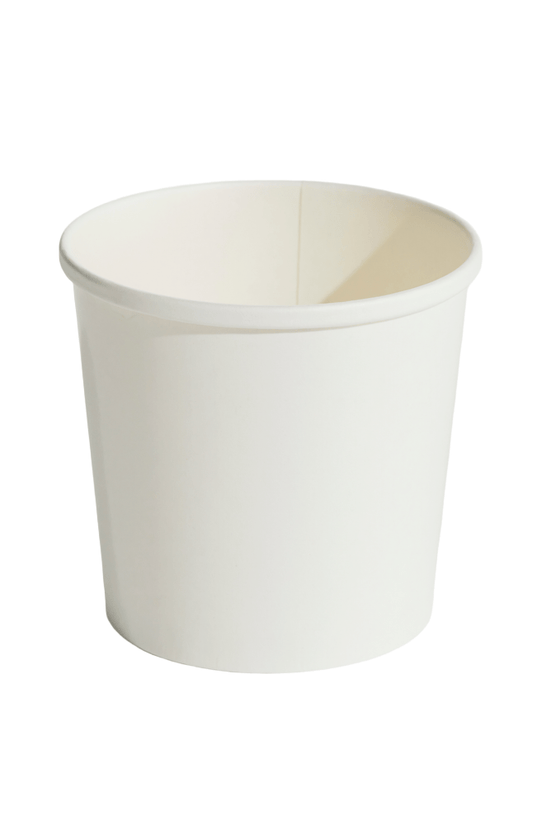 780mL (26oz) White Food Container & Lid Combo - TEM IMPORTS™